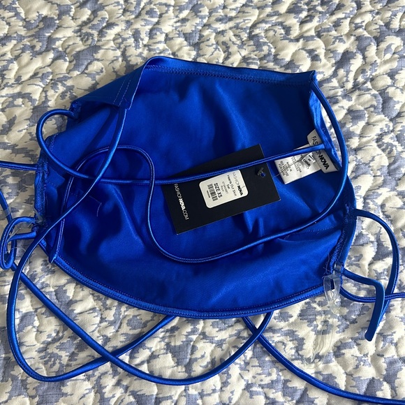 Fashion Nova Skirt Set Royal Blue - Picture 3 of 5